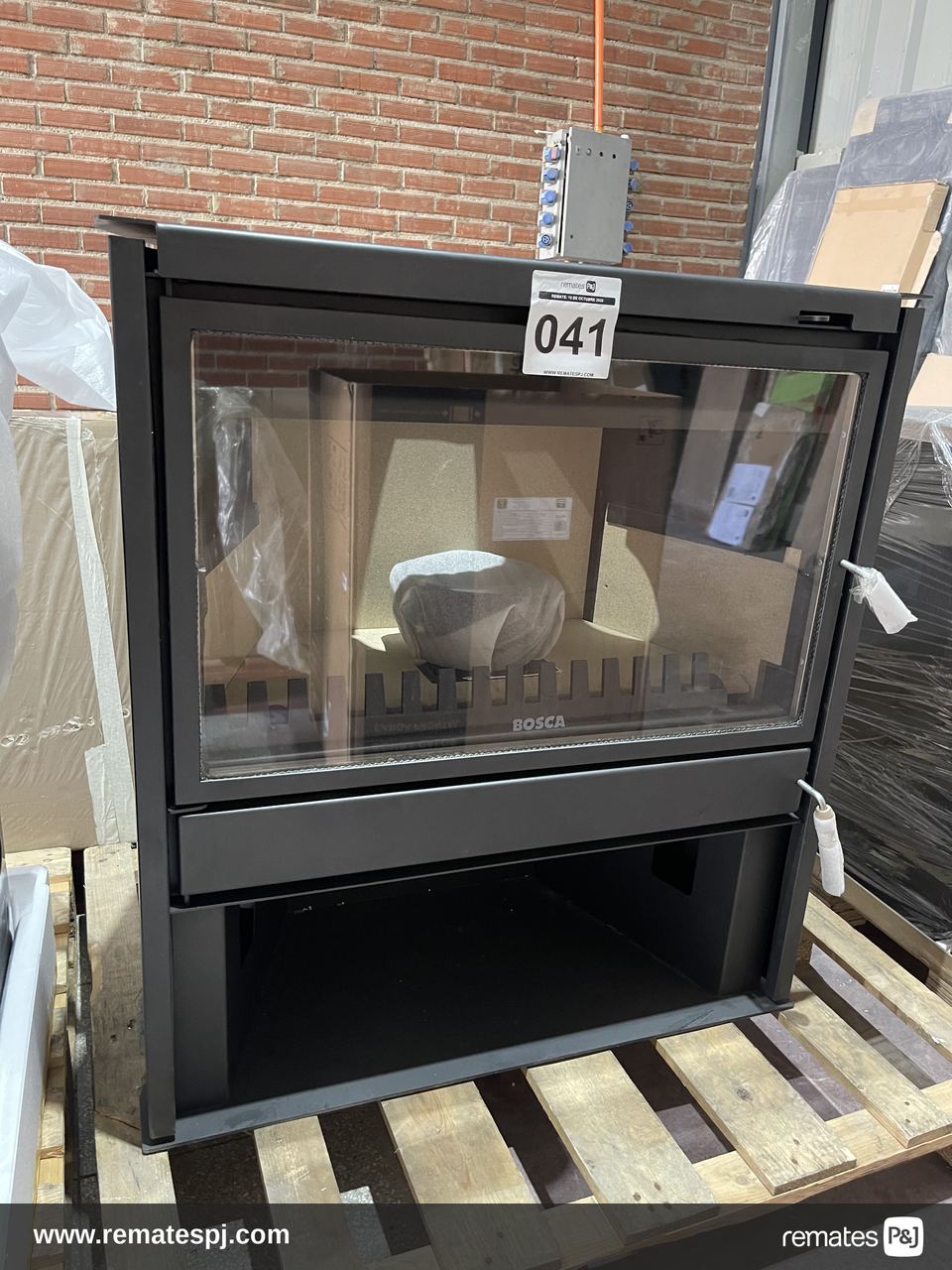 CALEFACTOR A LEÑA CHIMENEA 850FS BOSCA