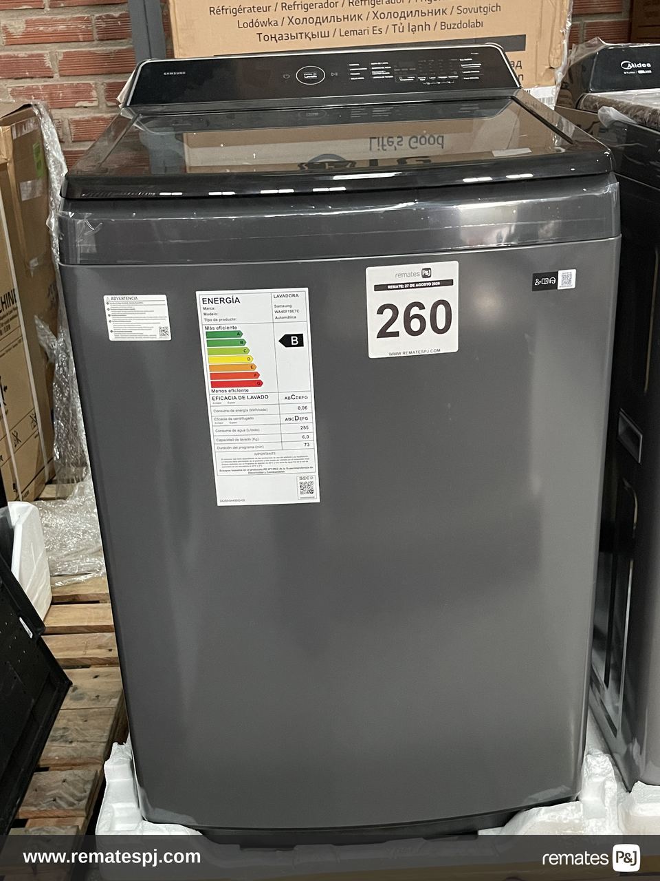 LAV SUP SAMSUNG WA24A8370GV/ZS