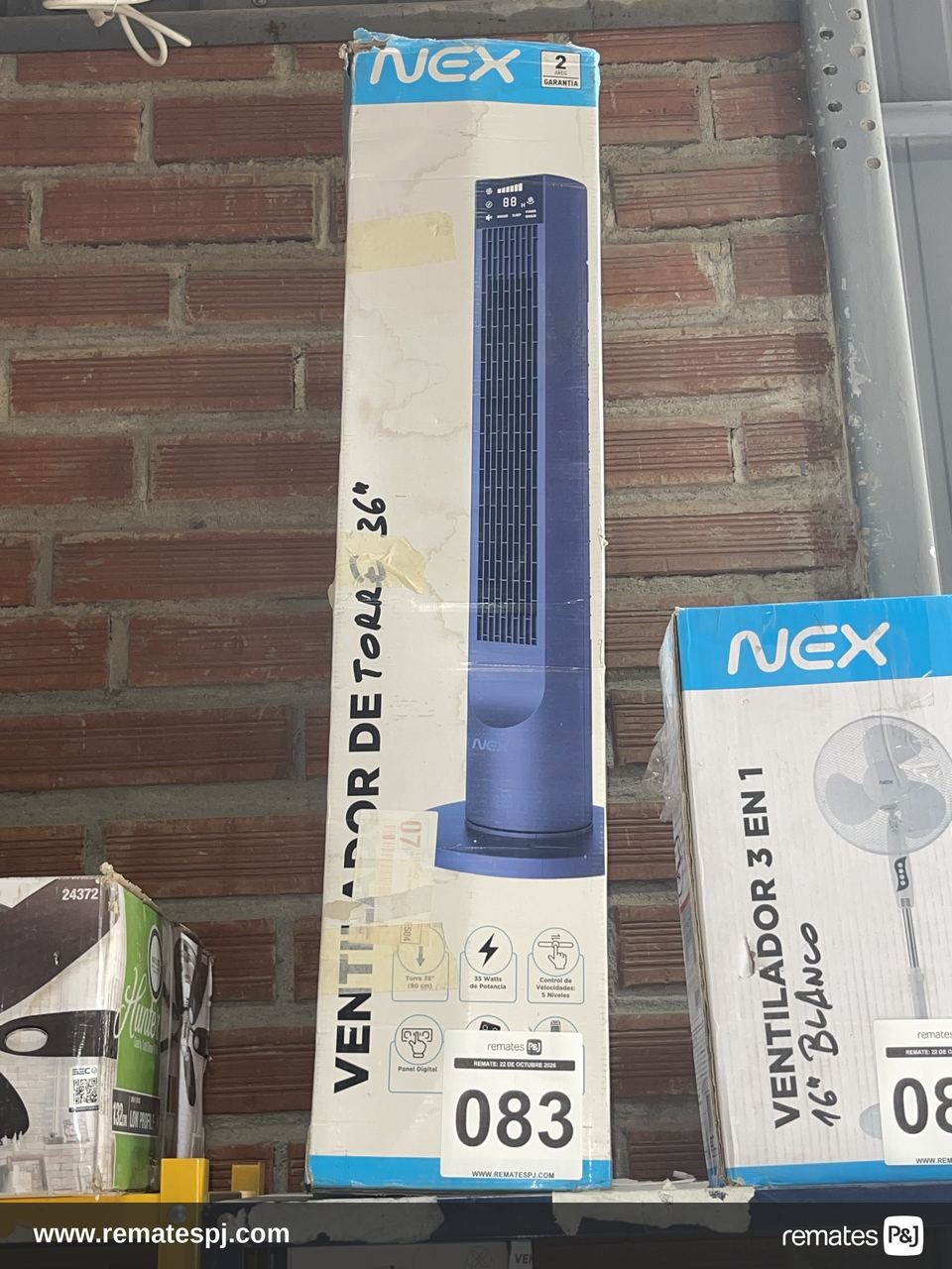 Ventilador de Torre 36" NEX