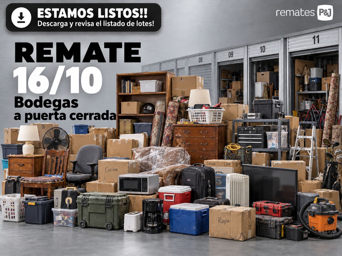 Remate Bodegas al Estilo Americano