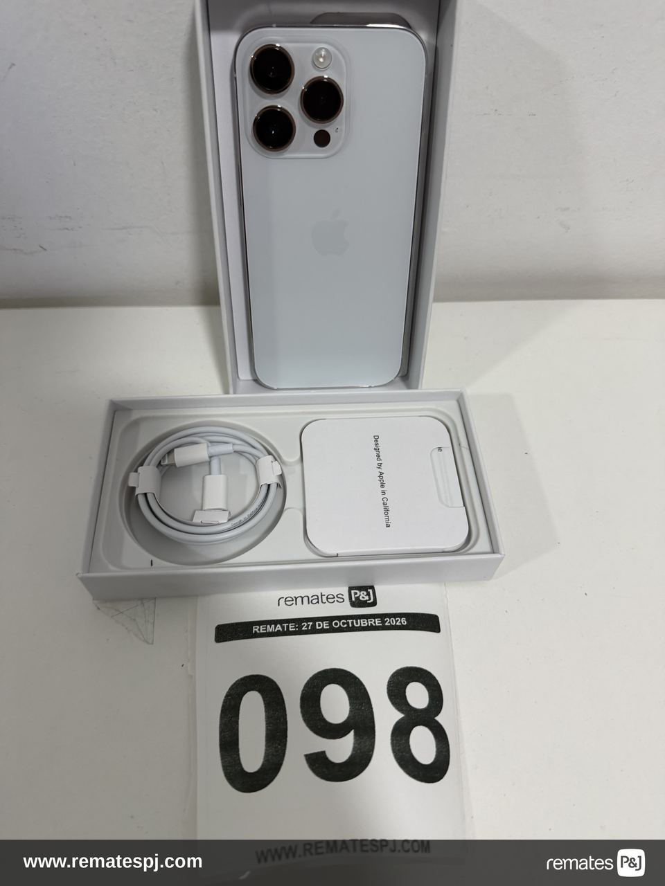iPhone 13 Pro Max 128GB BlancoReacondicionado