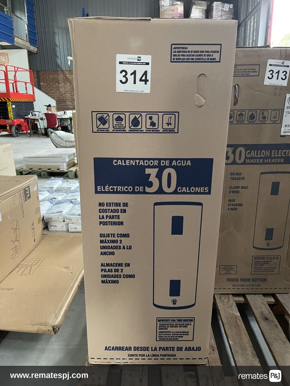 Termo electrico de 114 litros RHEEM