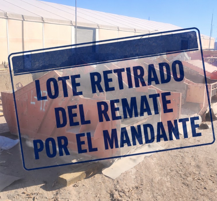 lote retirado del remate por el mandante